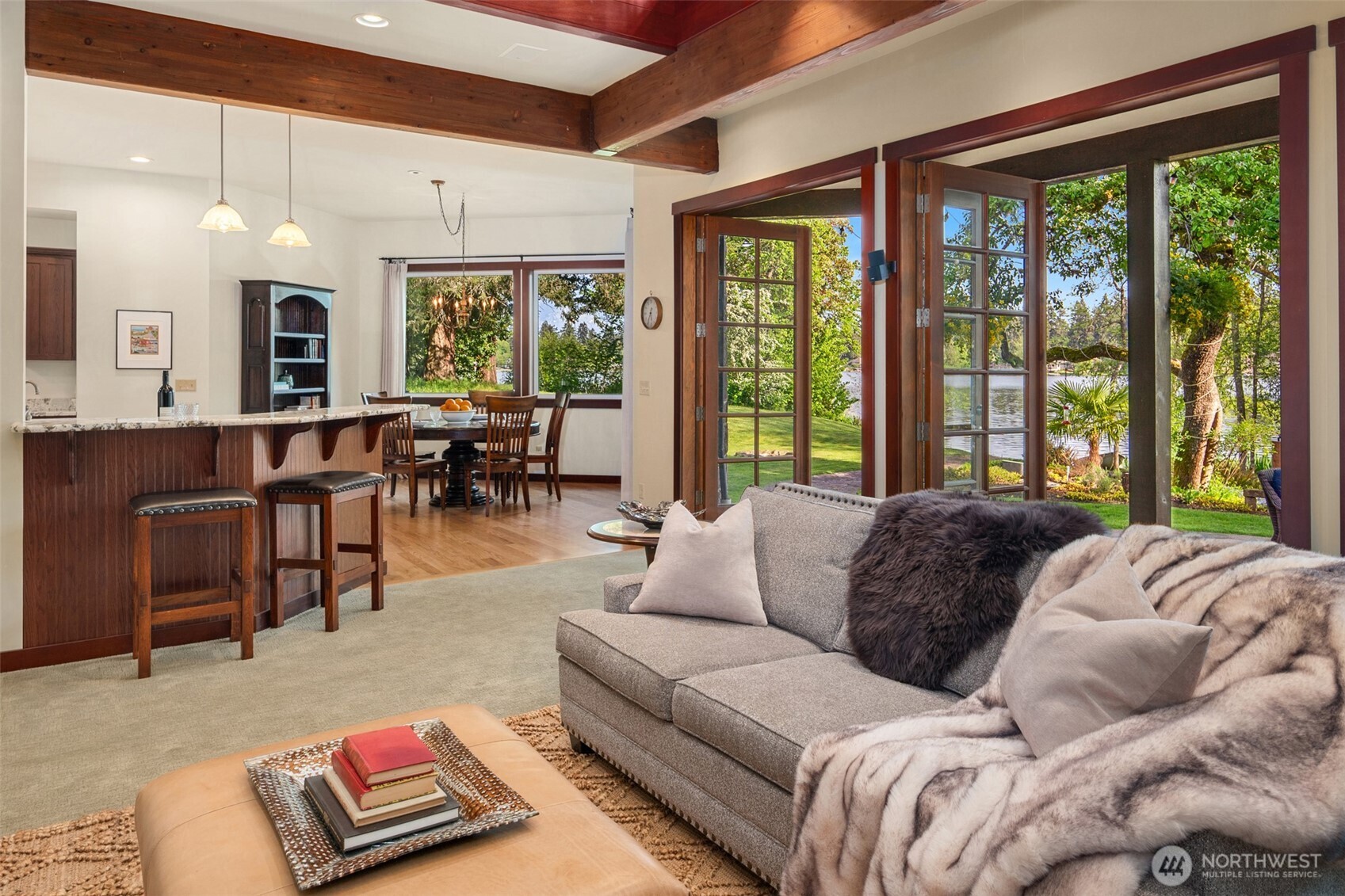 1000 Creso Road South Spanaway, WA 98387 - Photo 8 of 40 a living room with furniture and a large window