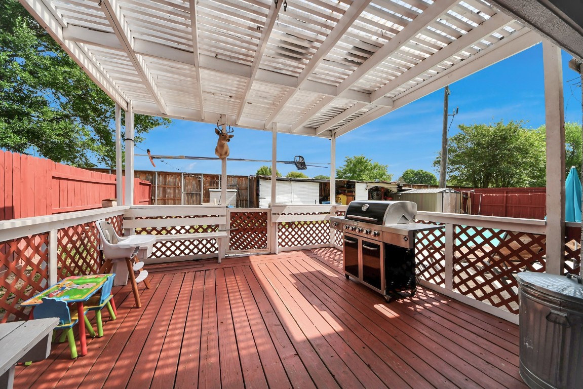 16506 Crossfield Drive Houston, TX 77095 - Photo 10 of 21 a view of a patio outdoor seating