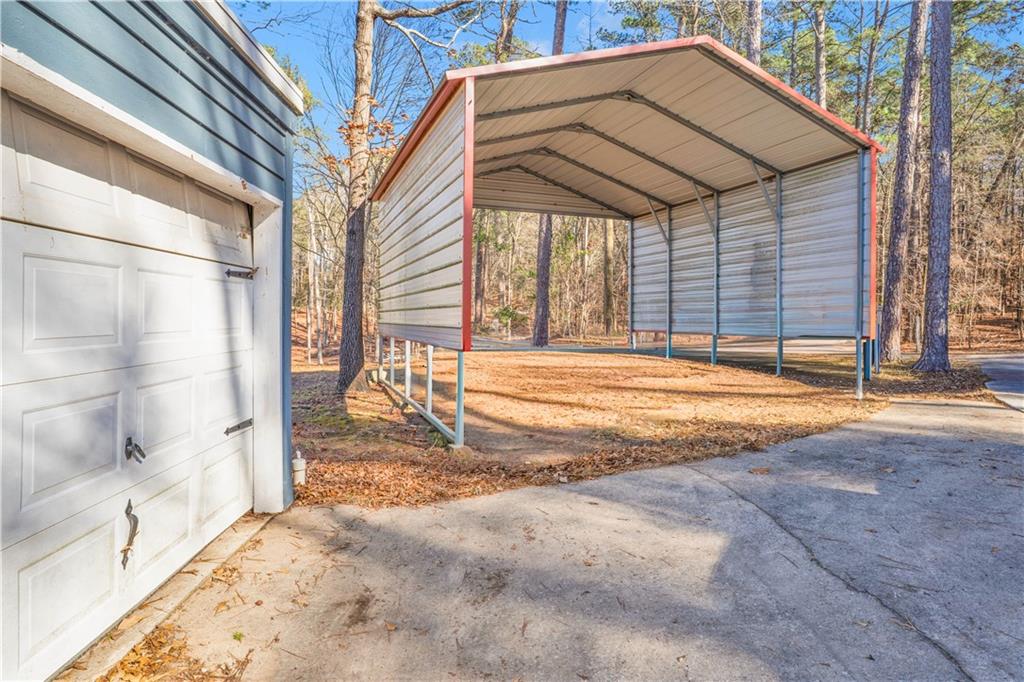 231 Cardinal Point Monticello, GA 31064 - Photo 7 of 40 a view of backyard of house