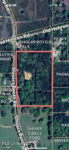 $52,000 | 0 East Shivers Booth Road, Newhebron, MS 39140