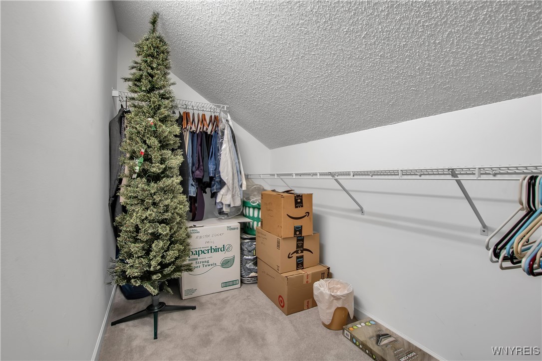 2850 Amsdell Road, Unit 1 Hamburg, NY 14075 - Photo 30 of 50 Carpeted walk-in closet with ventilated shelf