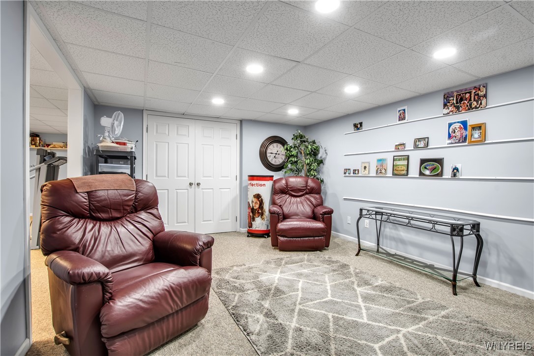 2850 Amsdell Road, Unit 1 Hamburg, NY 14075 - Photo 41 of 50 16x12 berber carpeted room w/storage closet - rece