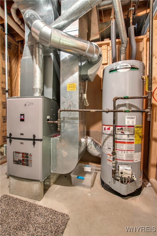 2850 Amsdell Road, Unit 1 Hamburg, NY 14075 - Photo 49 of 50 Utility room has gas forced air furnace + hot wate