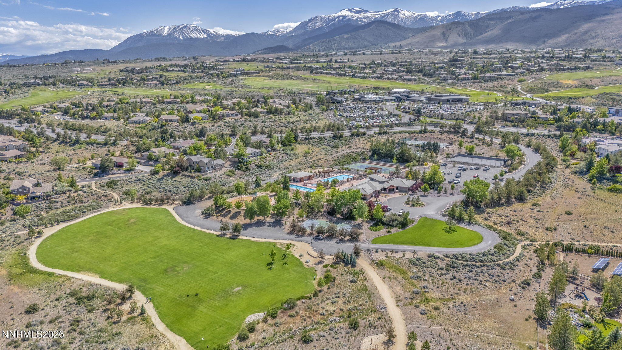 2965 Roundrock Court Reno, NV 89511 - Photo 38 of 40 a view of a lake with mountains in the background