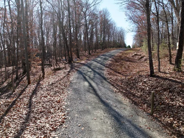 a view of an outdoor space with a lake view