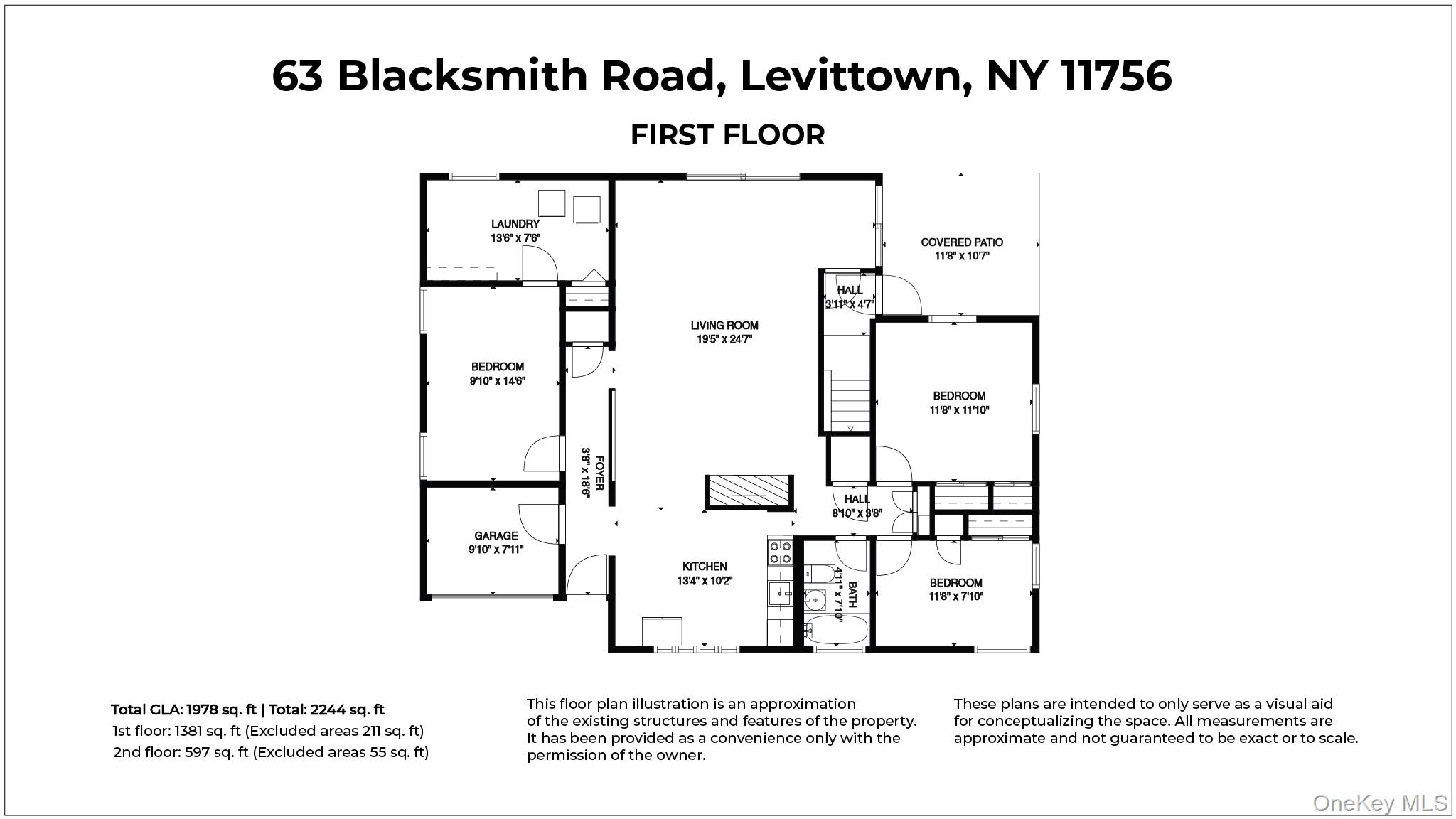 63 Blacksmith Road Levittown, NY 11756 - Photo 23 of 25 Floor plan