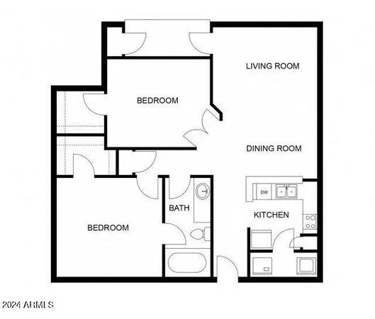 $1,250 | 411 East Indian School Road, Unit 21, Phoenix, AZ 85012
