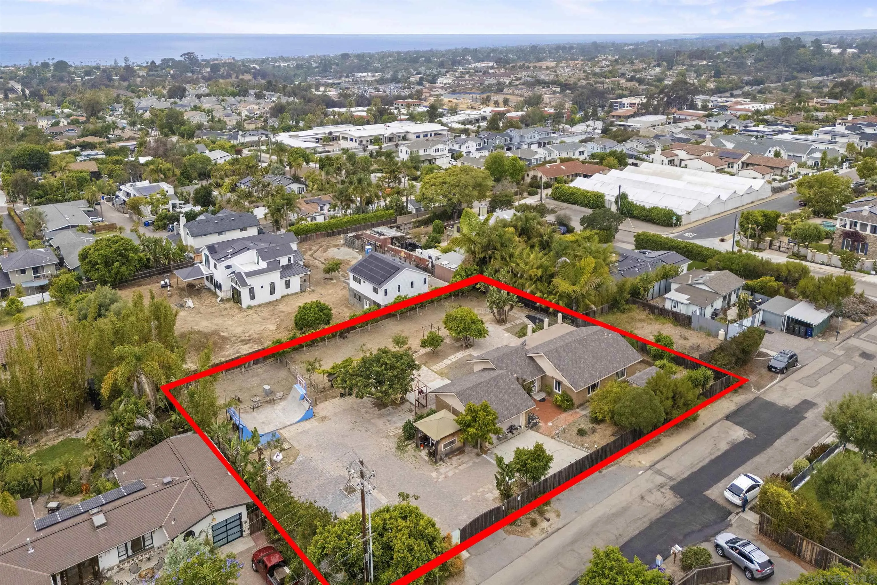 752 Bracero Road Encinitas, CA 92024 - Photo 37 of 46 an aerial view of a city