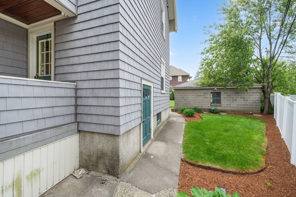 23 Devens Road Worcester, MA 01606 - Photo 39 of 42 a view of a backyard