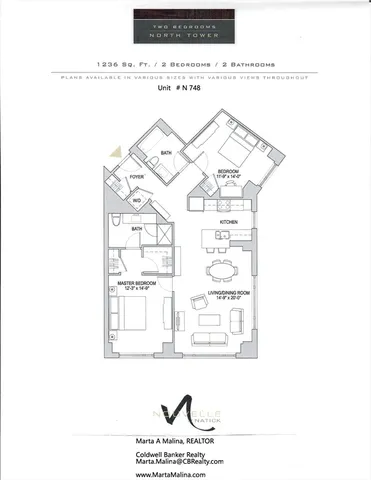 $3,750 | 10-40 Nouvelle Way, Unit 748N, Natick, MA 01760