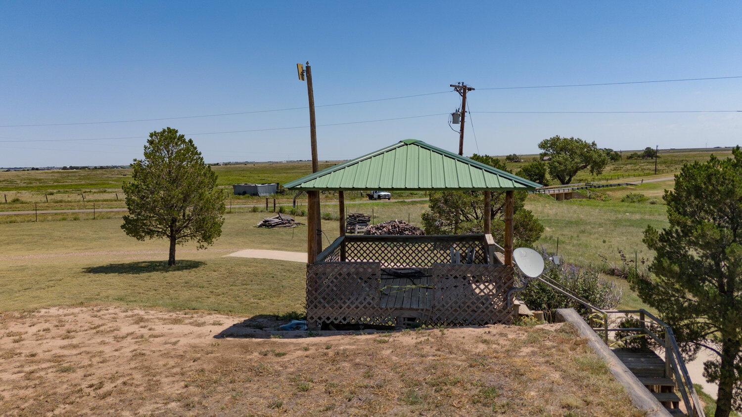 5403 West Cemetery Road Canyon, TX 79015 - Photo 55 of 56 Observation deck/pergola