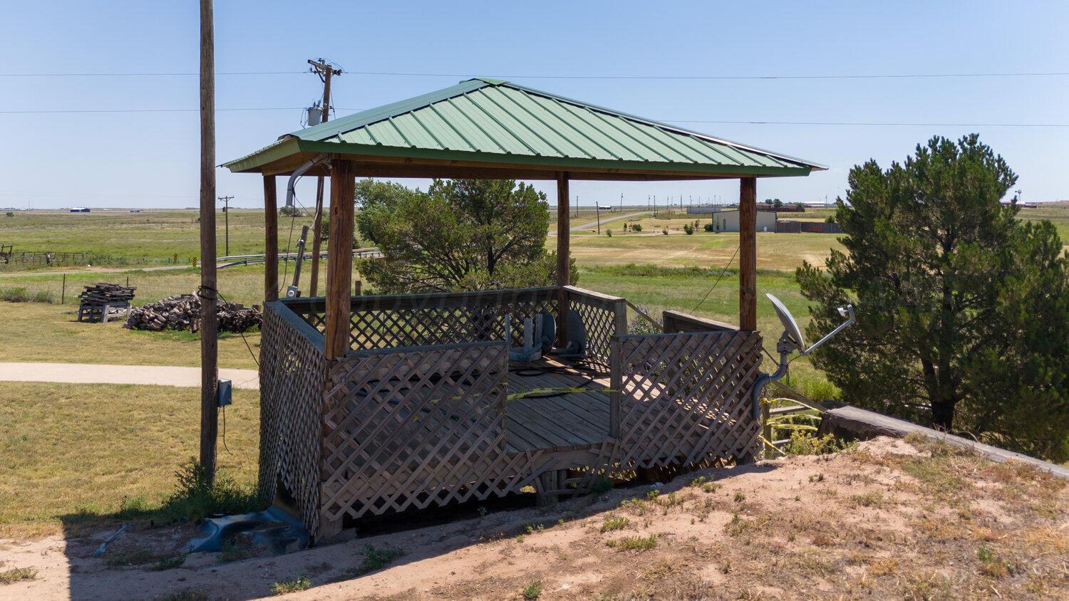 5403 West Cemetery Road Canyon, TX 79015 - Photo 56 of 56 Observation deck/ Pergola