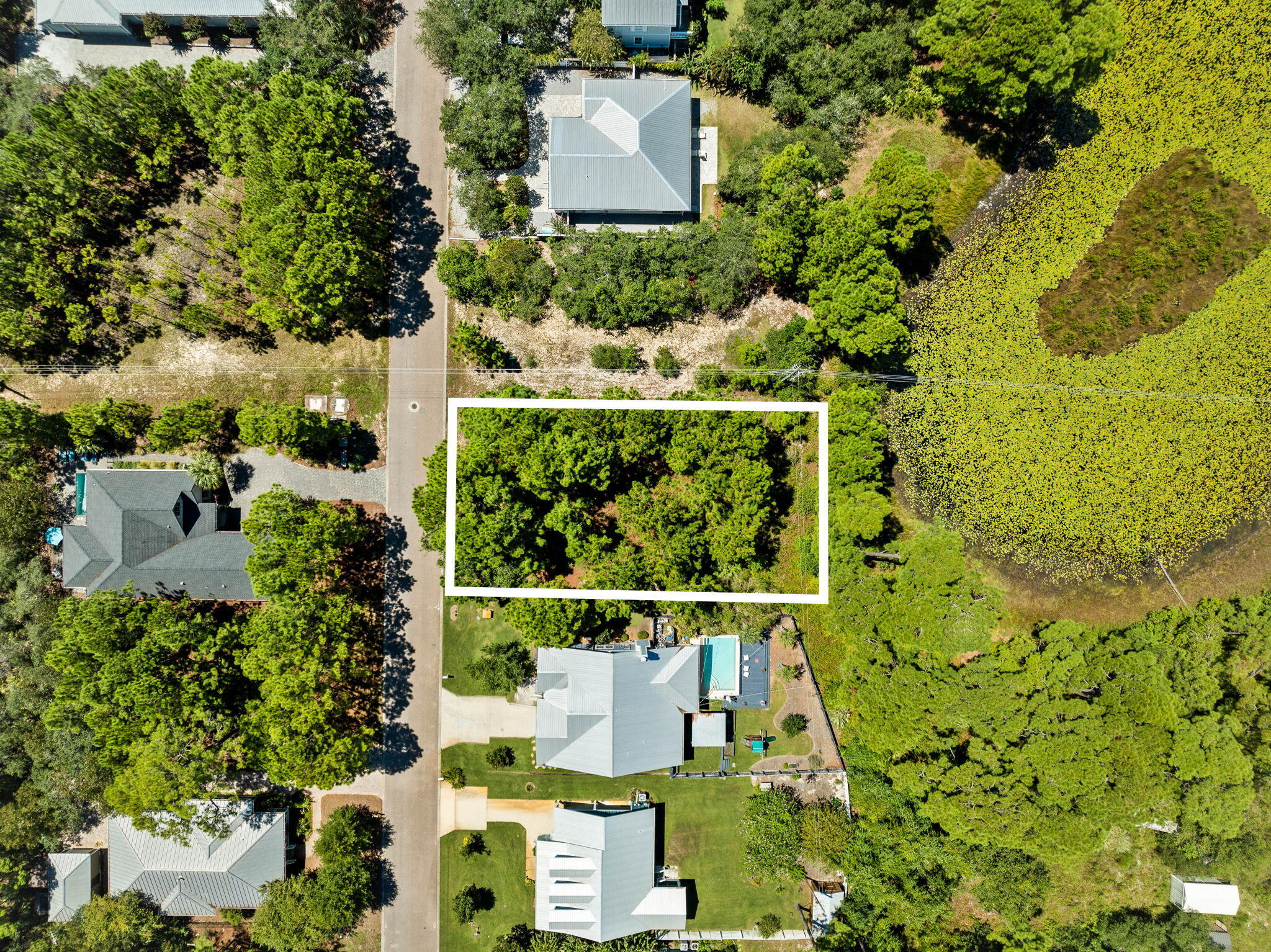 31 Spotted Dolphin Road Santa Rosa Beach, FL 32459 - Photo 3 of 28 an aerial view of residential house with outdoor space