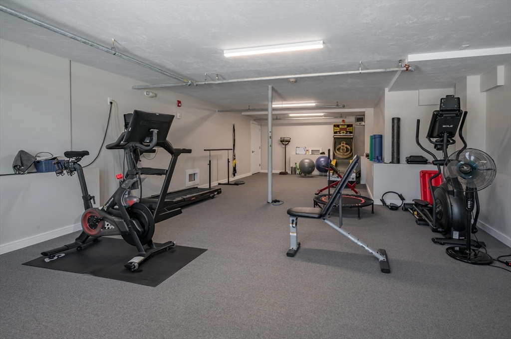 78 Thatcher Road, Unit 6 Gloucester, MA 01930 - Photo 40 of 41 a view of a room with gym equipment