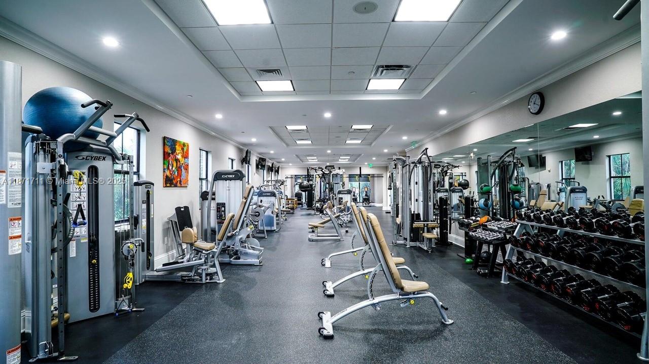 17838 Monte Vista Drive Boca Raton, FL 33496 - Photo 41 of 66 a view of a room with gym equipment
