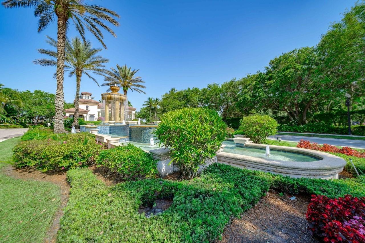 17838 Monte Vista Drive Boca Raton, FL 33496 - Photo 64 of 66 a view of a backyard with plants and swimming pool