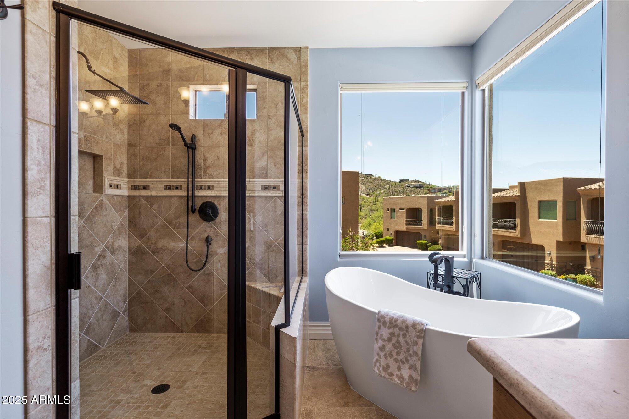 6434 East Military Road, Unit 108 Cave Creek, AZ 85331 - Photo 25 of 41 Primary Suite #1 Bathroom - 23