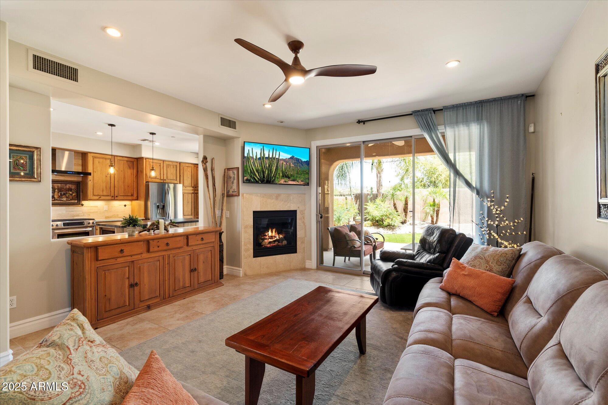 6434 East Military Road, Unit 108 Cave Creek, AZ 85331 - Photo 7 of 41 Living Room - 07