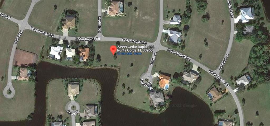 23999 Cedar Rapids Road Punta Gorda, FL 33955 - Photo 6 of 12 an aerial view of a house