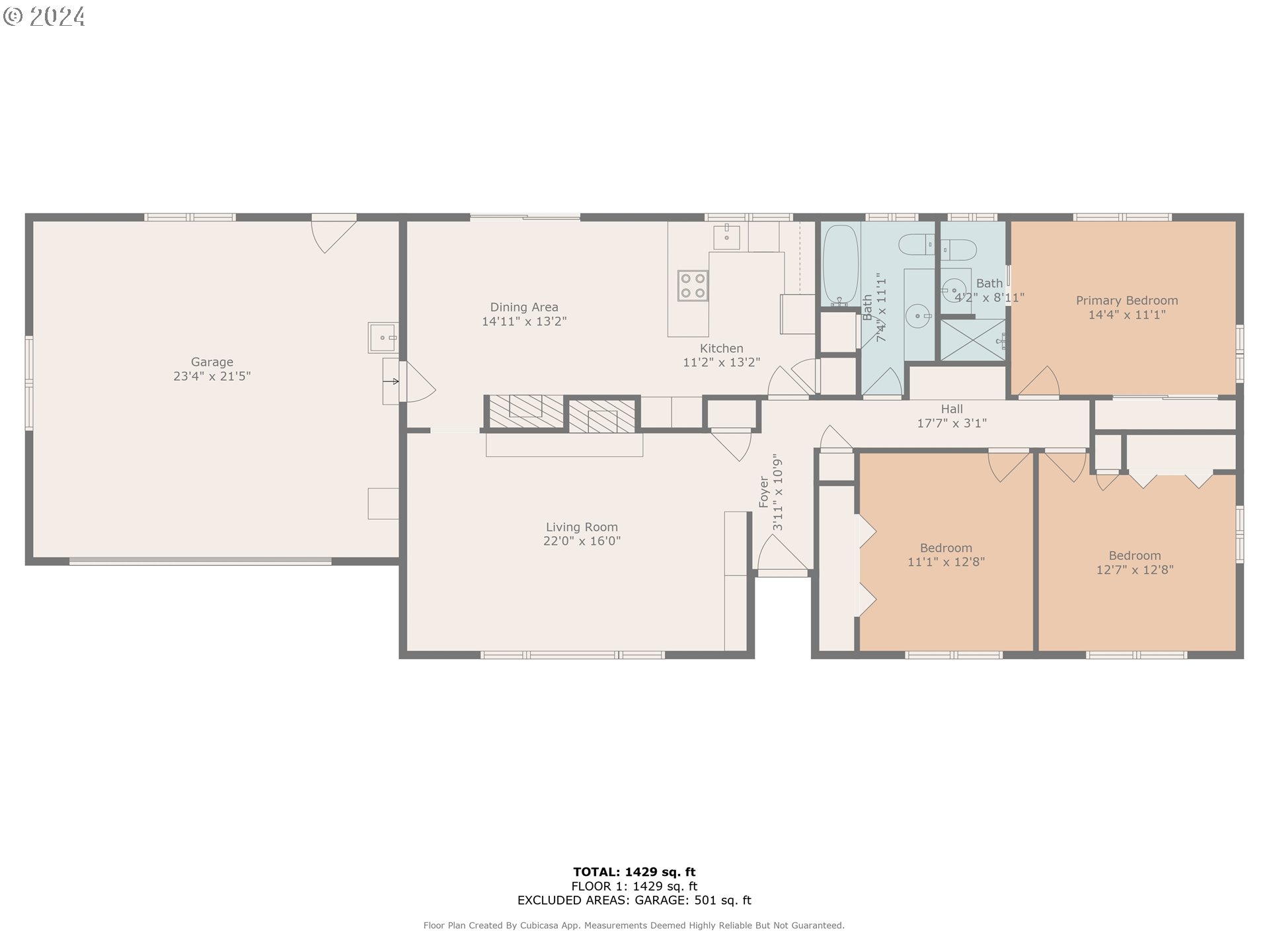 13735 Southwest Hargis Road Beaverton, OR 97008 - Photo 27 of 27 Floor Plan