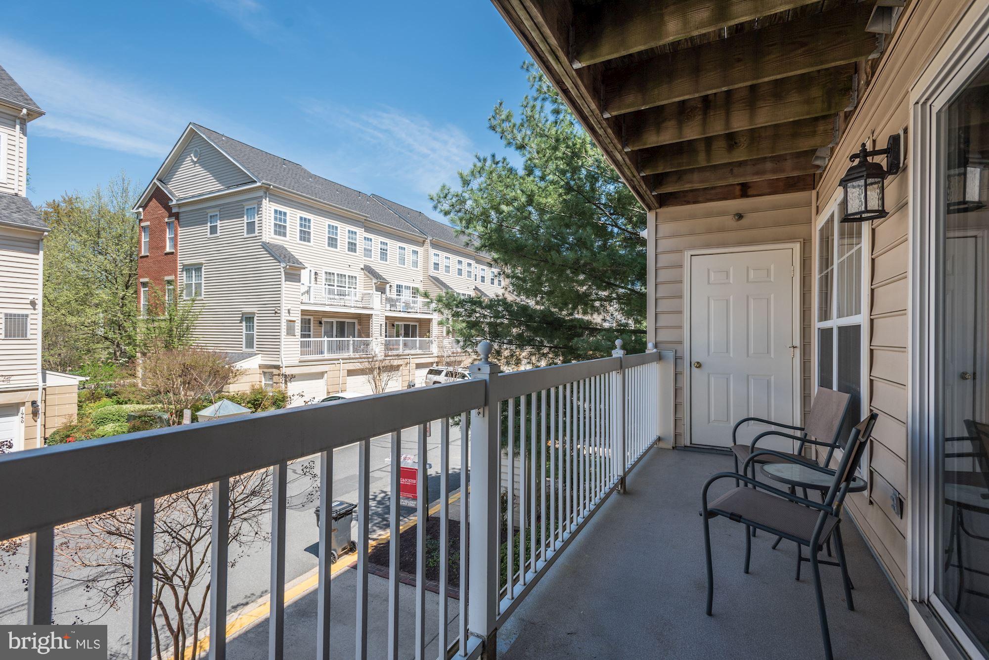 12085 Trumbull Way, Unit 20851 Reston, VA 20190 - Photo 21 of 32 Huge balcony to enjoy outdoor living