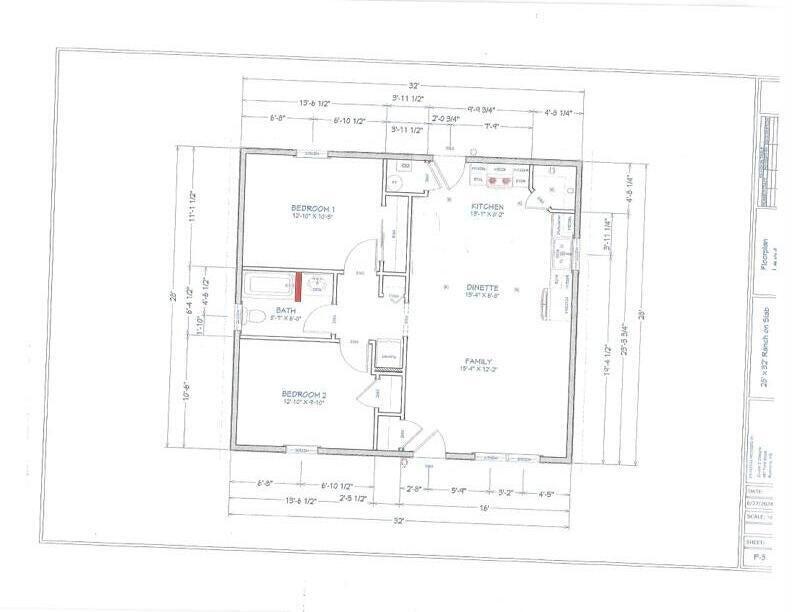 1-70 Richmond Road Litchfield, ME 04350 - Photo 9 of 9 2 Bedroom Floorplan