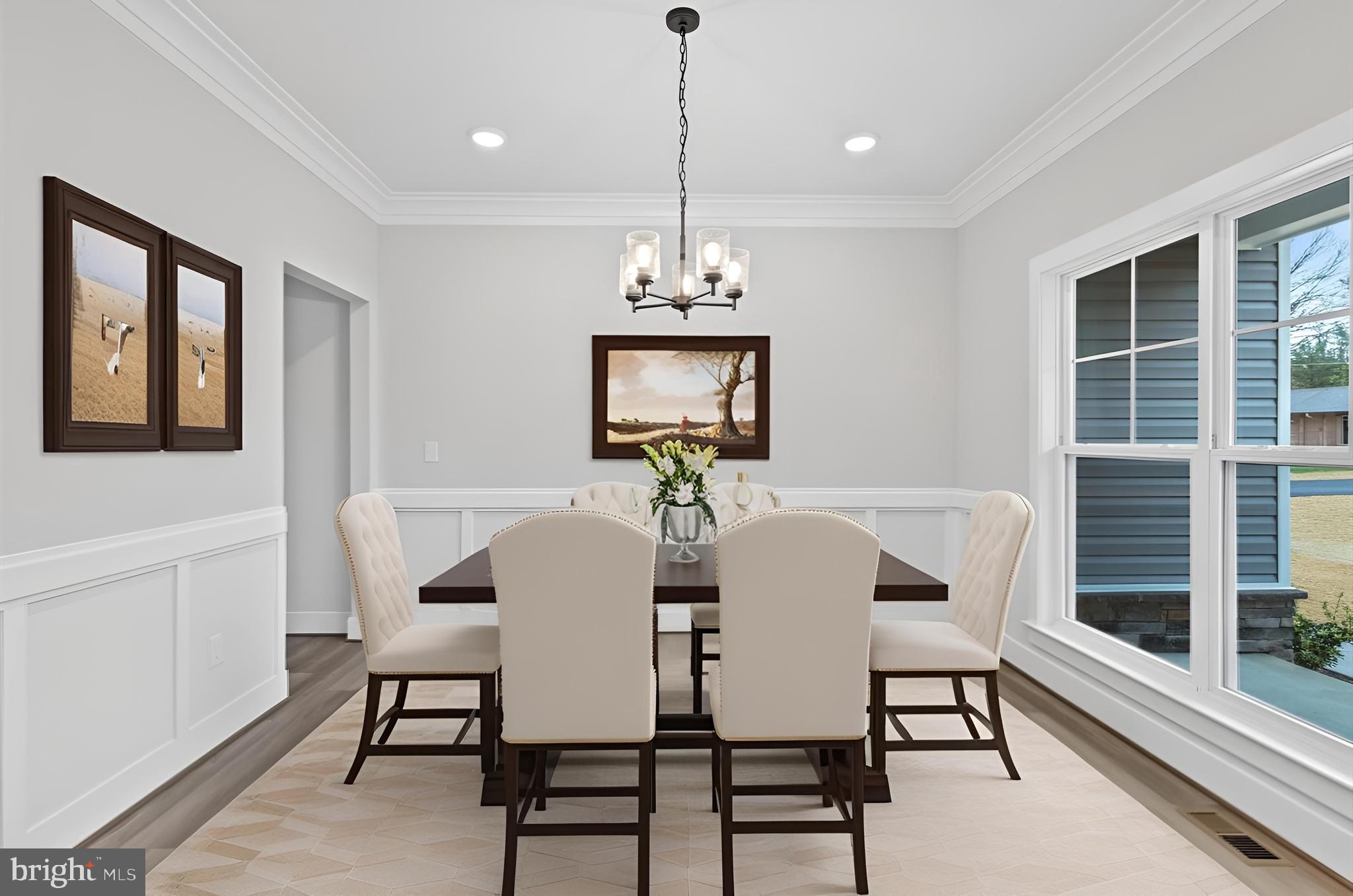 575 Solgrove Road Warrenton, VA 20186 - Photo 2 of 40 a view of a dining room with furniture window and outside view