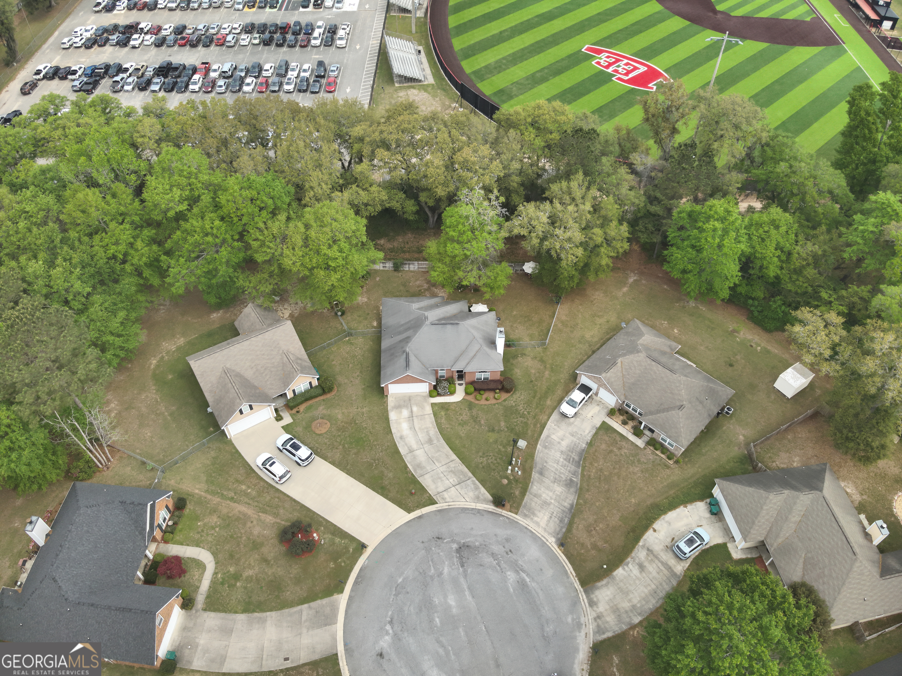 138 Brookfair Lane Leesburg, GA 31763 - Photo 26 of 30 an aerial view of a house