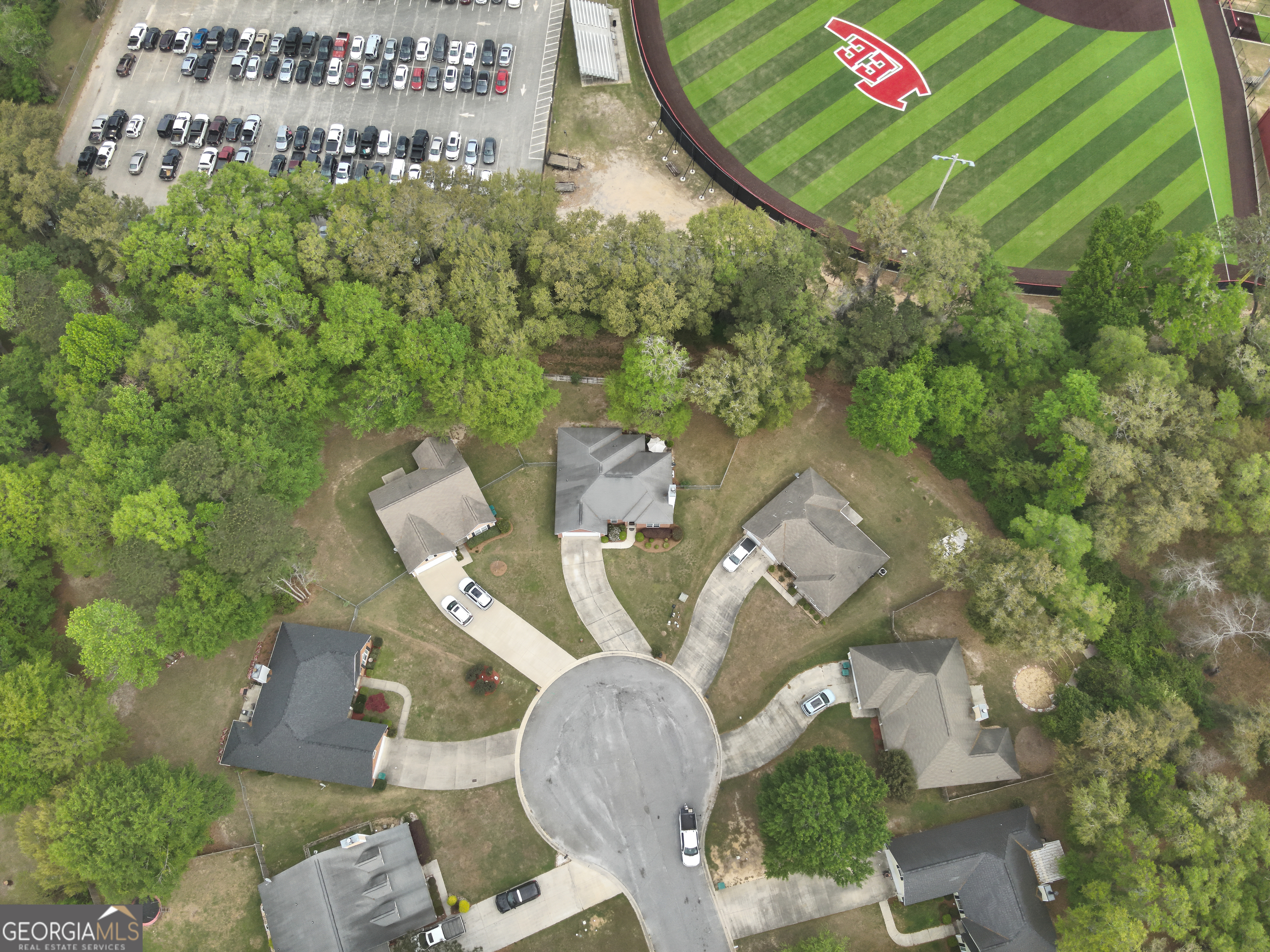 138 Brookfair Lane Leesburg, GA 31763 - Photo 27 of 30 an aerial view of a house with outdoor space