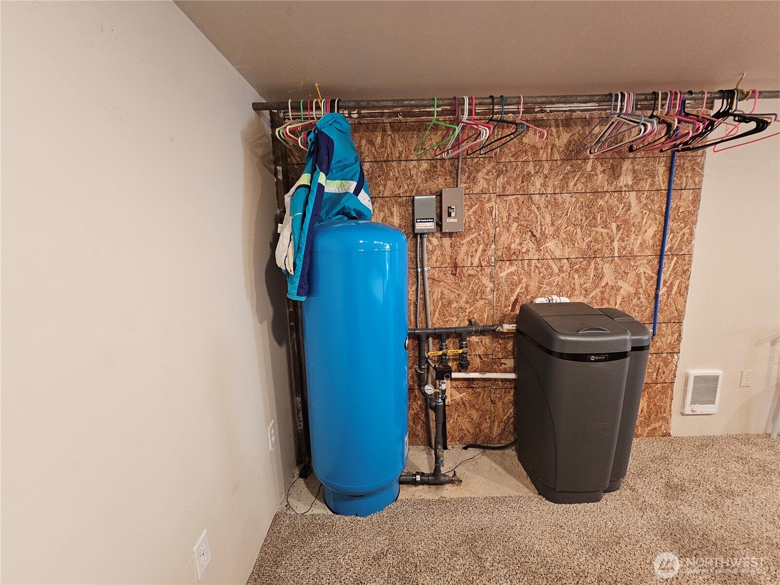 1210 Stella Road Longview, WA 98632 - Photo 14 of 28 a view of walk in closet with clothes and shoes