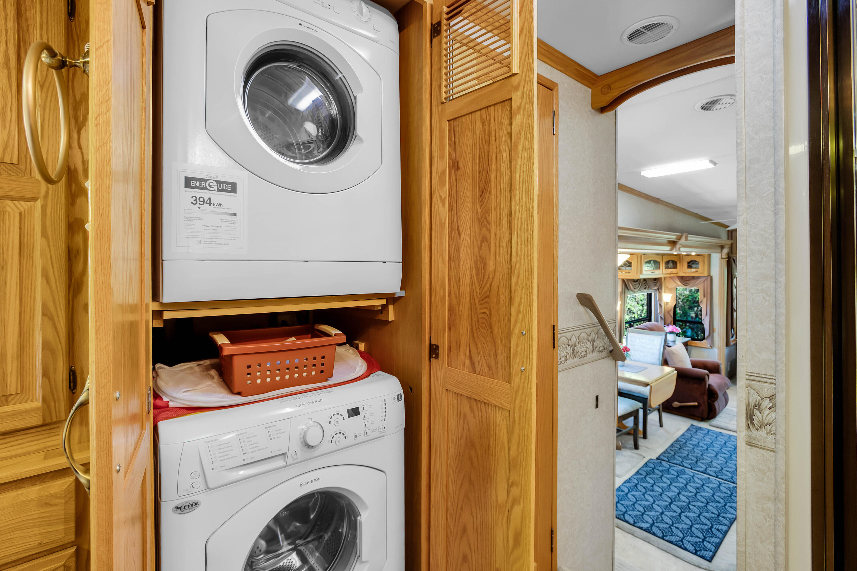 69411 Ramon Road, Unit 360 Cathedral City, CA 92234 - Photo 7 of 66 a utility room with dryer and washer