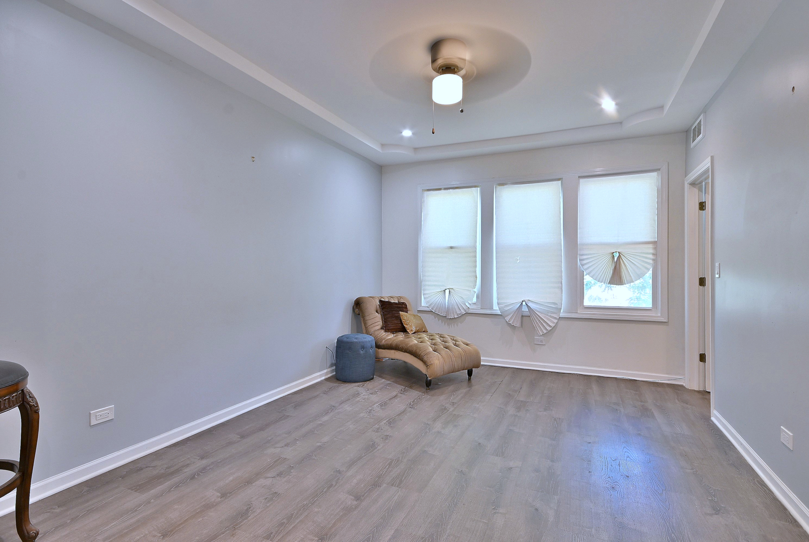 5125 South Elizabeth Street Chicago, IL 60609 - Photo 30 of 61 a living room with furniture and wooden floor