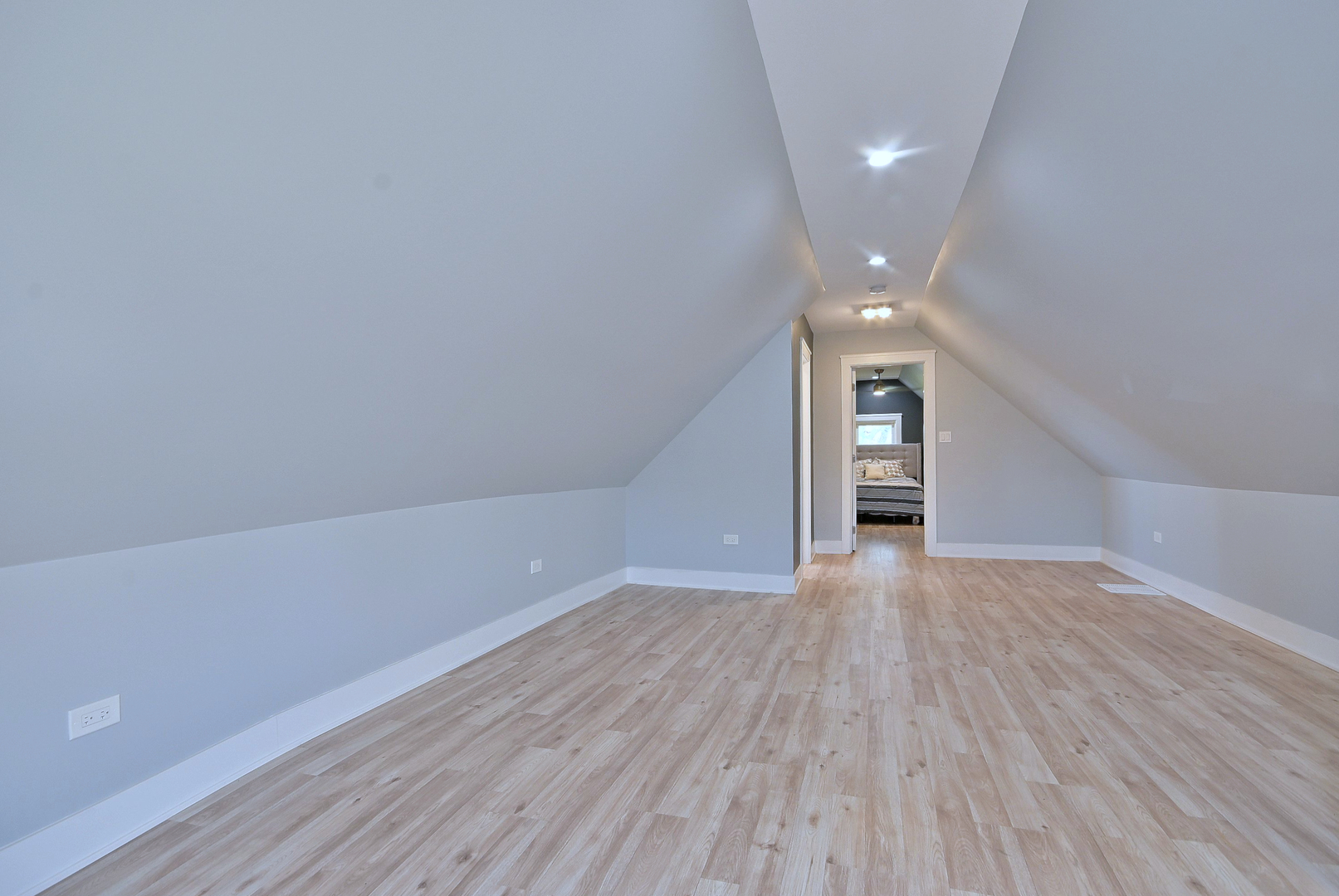 5125 South Elizabeth Street Chicago, IL 60609 - Photo 53 of 61 wooden floor in an empty room with a window