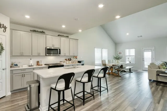 a picture of a bathroom with a shower