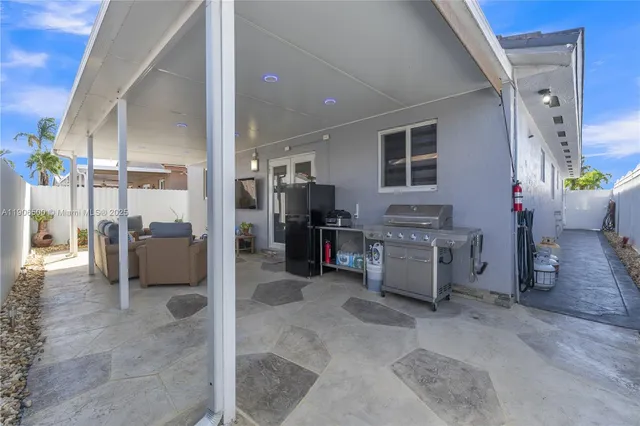 a view of a living room