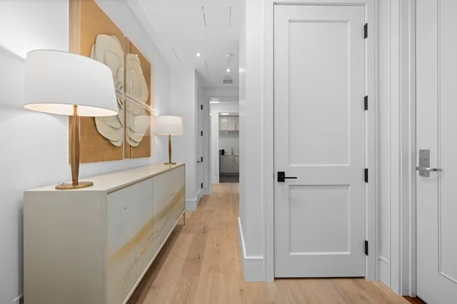 a view of a walk in closet