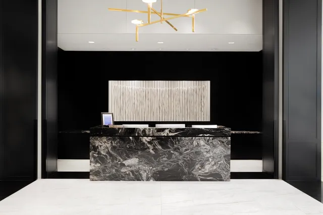 a view of kitchen island