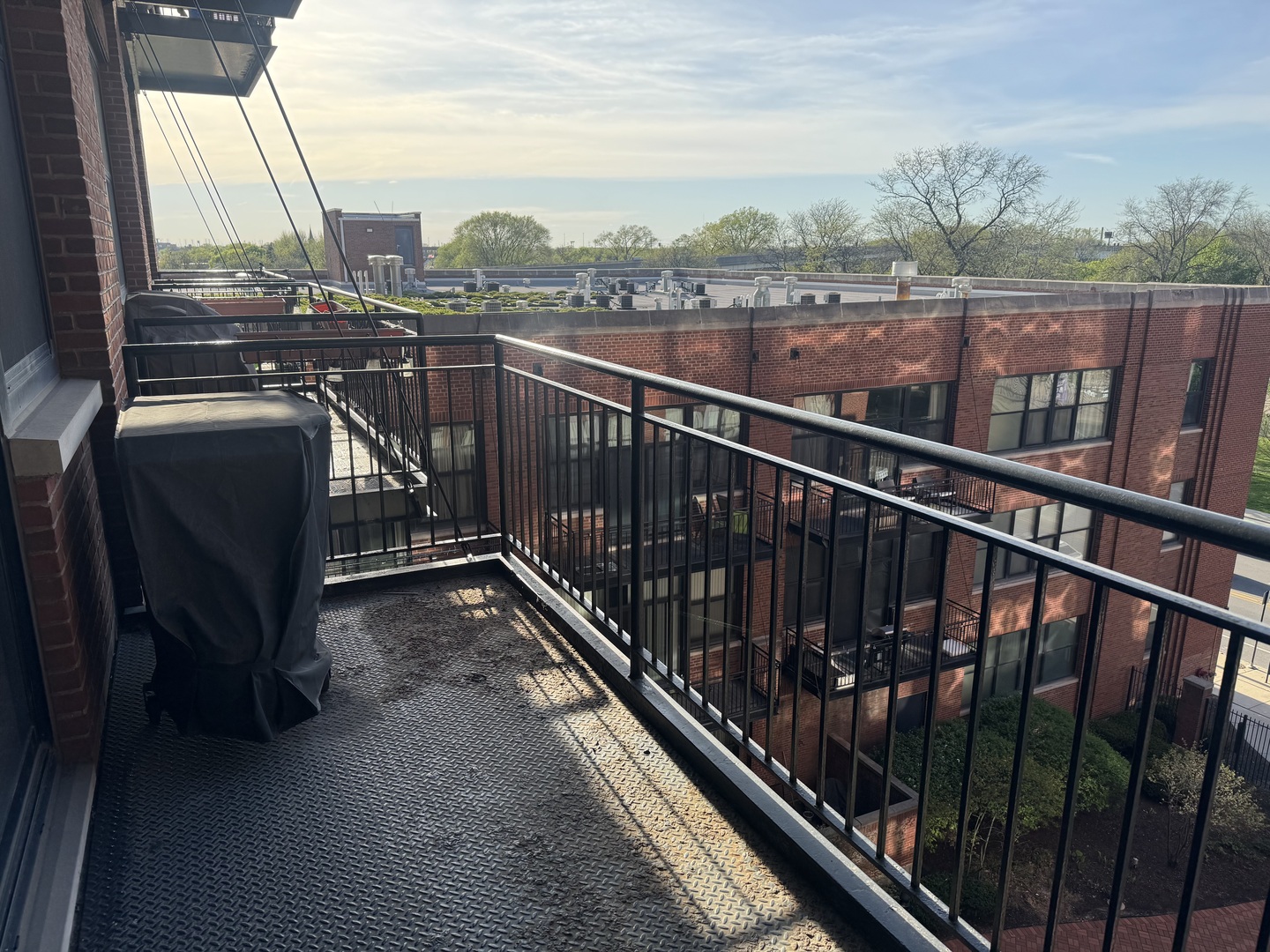 2323 West Pershing Road, Unit 417 Chicago, IL 60609 - Photo 8 of 8 a view of city from balcony