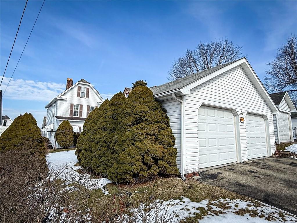 117 Lyon Avenue Butler, PA 16001 - Photo 42 of 43 a view of a house with a snow in the background
