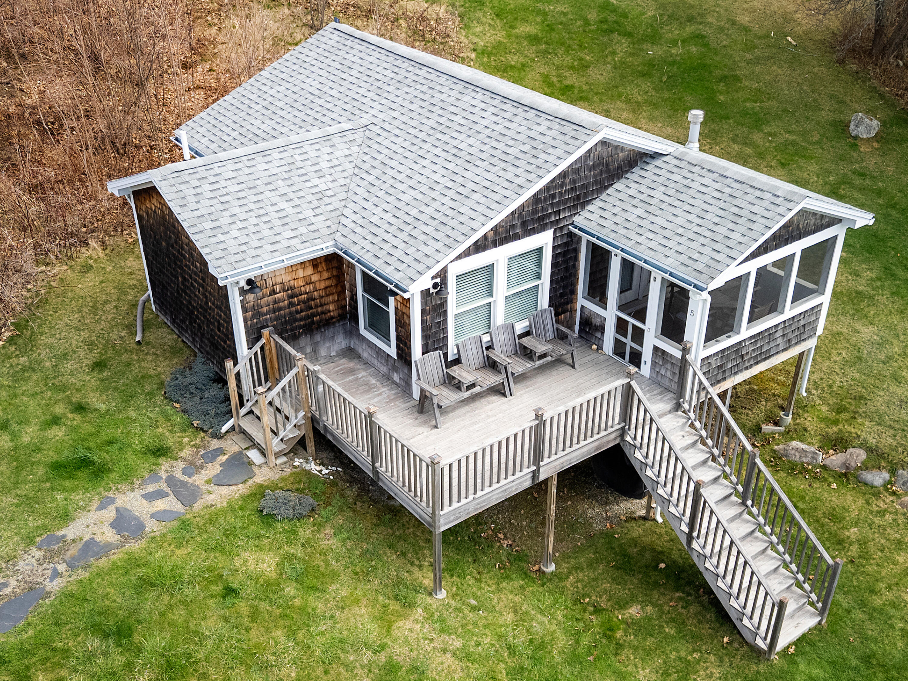 55 Wonderview Circle, Unit 5 Belfast, ME 04915 - Photo 26 of 38 From Above