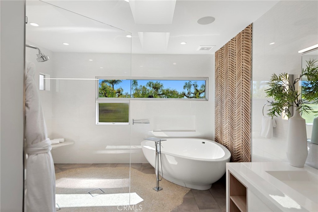 727 Bayview Place Laguna Beach, CA 92651 - Photo 37 of 75 a bathroom with a toilet and a shower