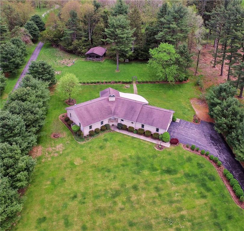 160 Robinson Run Road Butler, PA 16002 - Photo 2 of 25 Custom Ranch Situated on 2.55 Acres with Pavilion, Workshop, and "Barn".