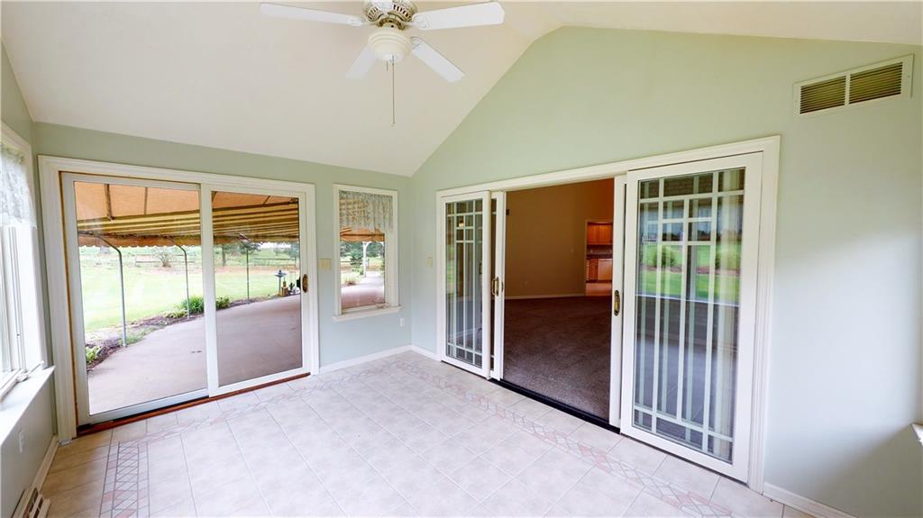 160 Robinson Run Road Butler, PA 16002 - Photo 18 of 25 Sun Room with Patio Access