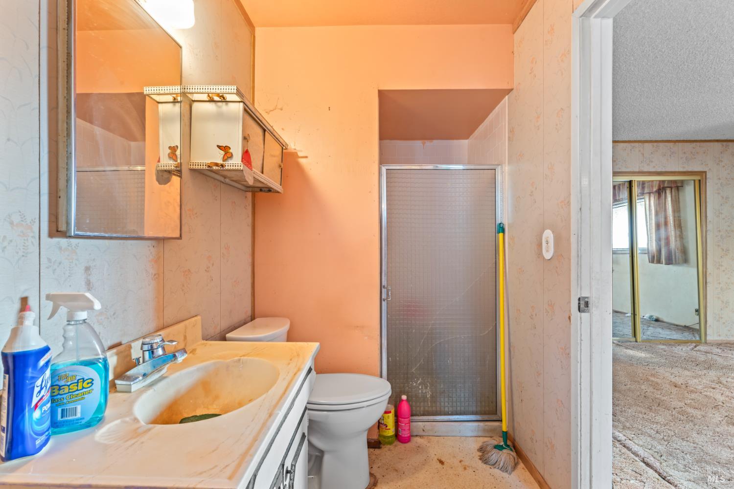 58 Solano Avenue Bay Point, CA 94565 - Photo 23 of 33 a bathroom with a sink toilet and shower
