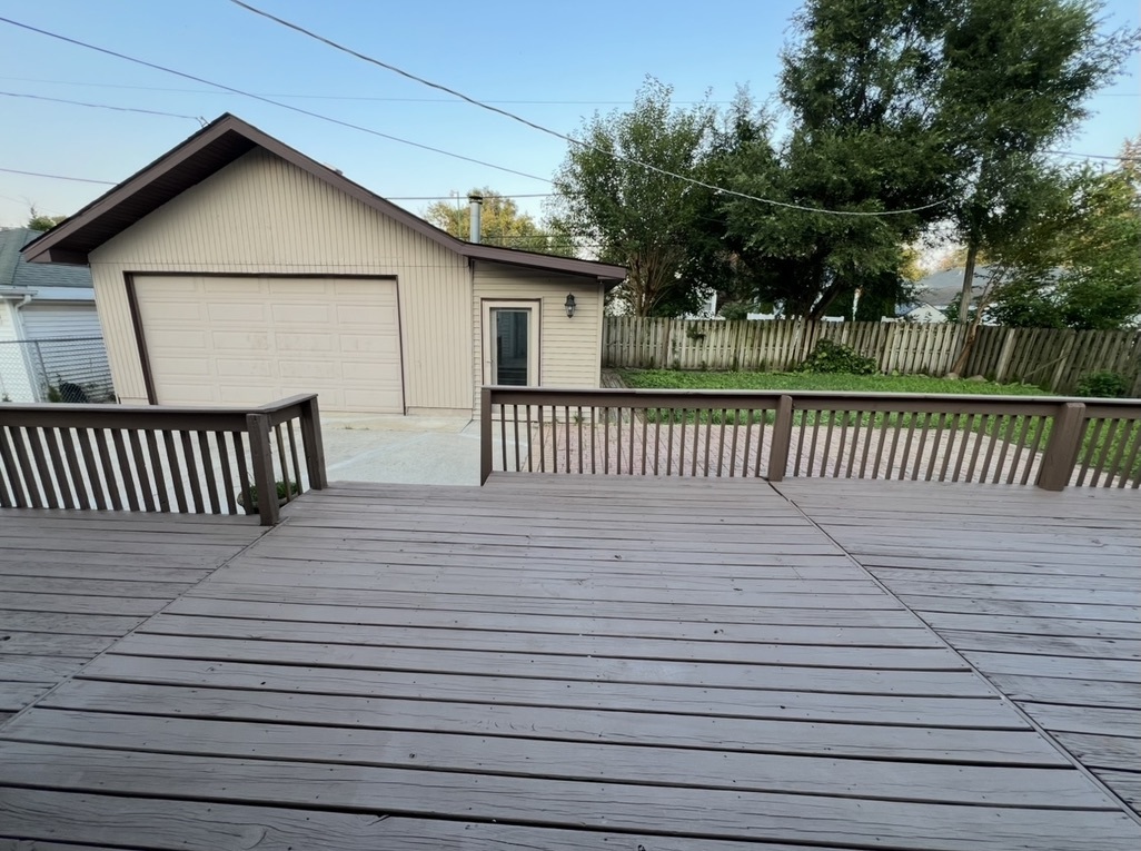 3529 Carpenter Street Steger, IL 60475 - Photo 19 of 20 a view of a house with a deck
