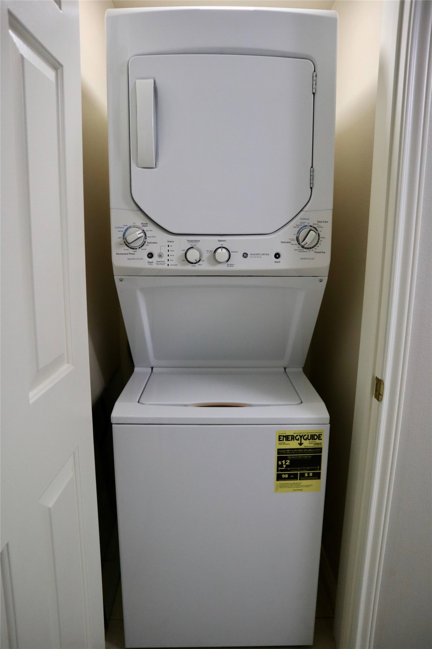 3009 Speedway, Unit 1 Austin, TX 78705 - Photo 18 of 25 Stacked washer dryer unit conveys with condo.