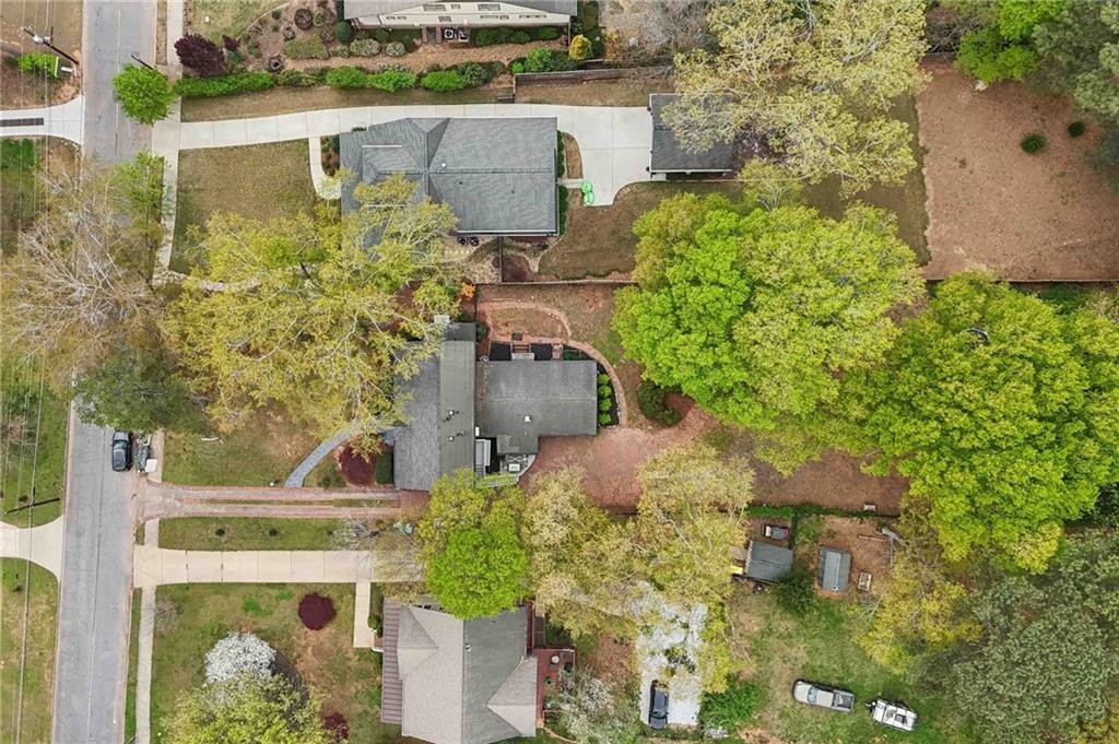 3224 Kensington Road Avondale Estates, GA 30002 - Photo 51 of 59 aerial view of a house with a yard