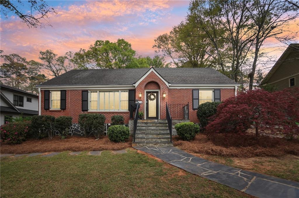 3224 Kensington Road Avondale Estates, GA 30002 - Photo 53 of 59 a front view of a house with garden