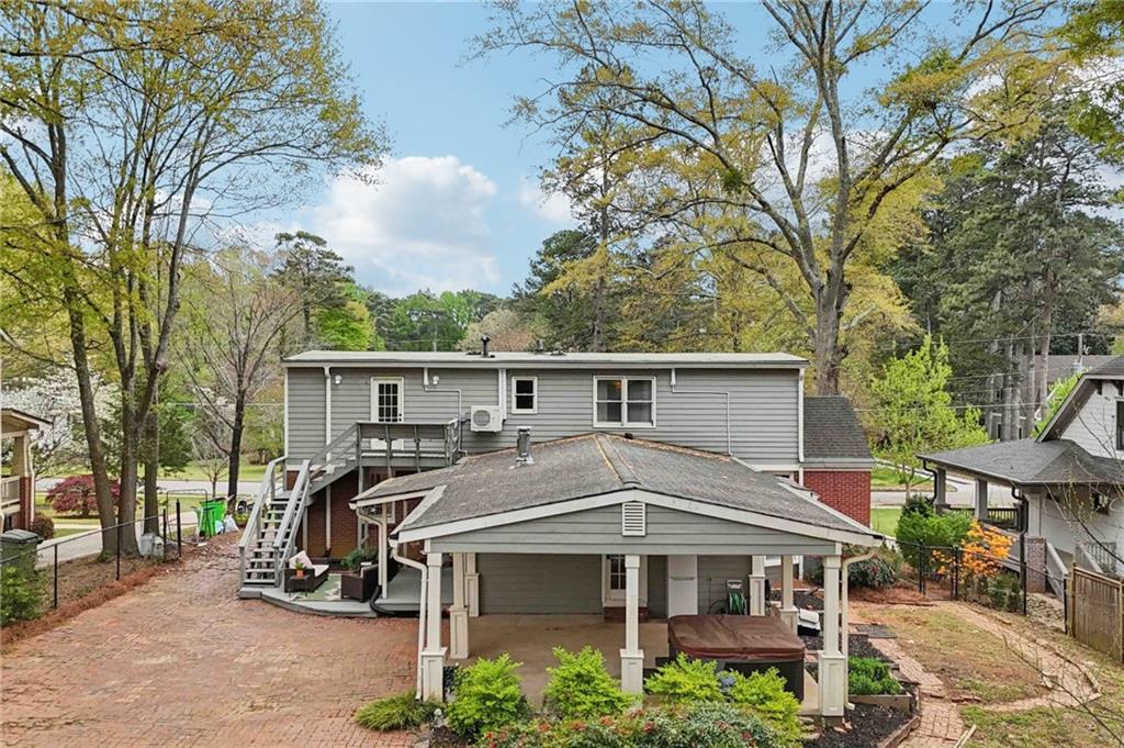 3224 Kensington Road Avondale Estates, GA 30002 - Photo 55 of 59 a view of a house with a patio