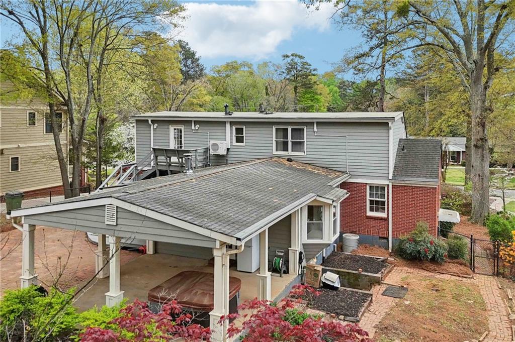3224 Kensington Road Avondale Estates, GA 30002 - Photo 56 of 59 front view of a house with a porch